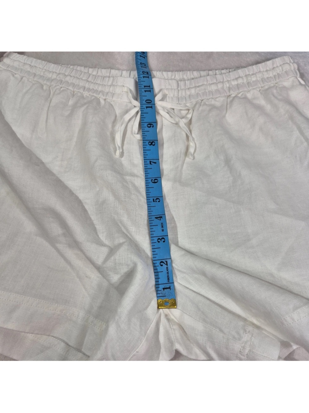 Tommy Bahama White Palmbray 5” Linen Shorts - M - Picture 9 of 10